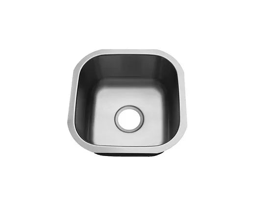 PROHS Stainless Single Bowl Undermount 18 Gauge Stainless Steel Kitchen Sink.