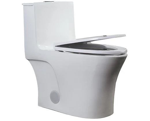 PROHS White Double Toilet.