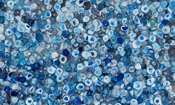 Blue Agate Gemstone
