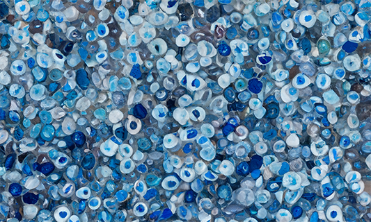 Blue Agate Gemstone